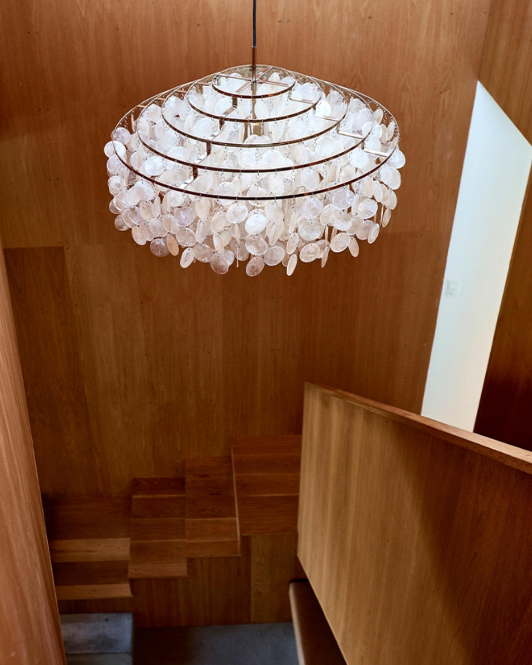 Serena Vintage Shell Pendant Light