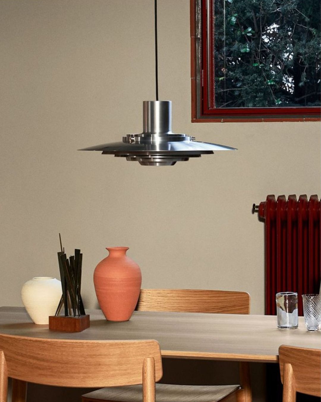 Larsen Flying Saucer Pendant Light