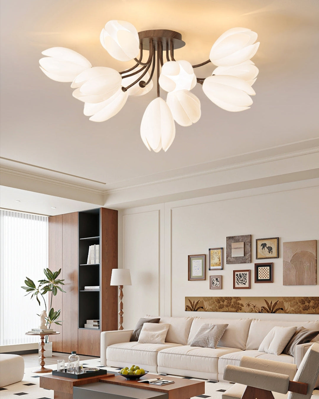 Aura Flower Ceiling Light