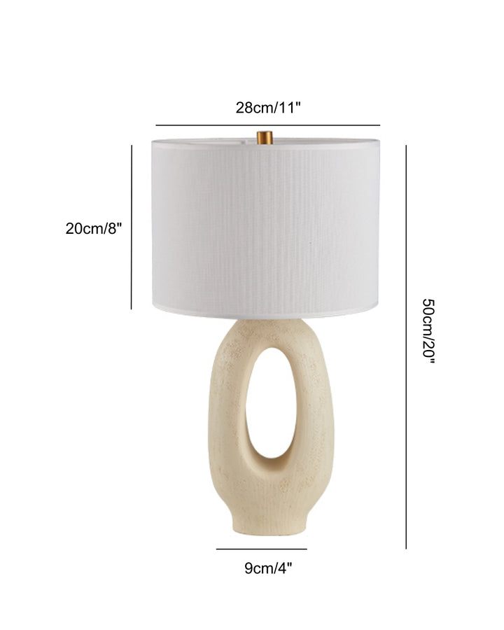 Amelia Resin Table Lamp