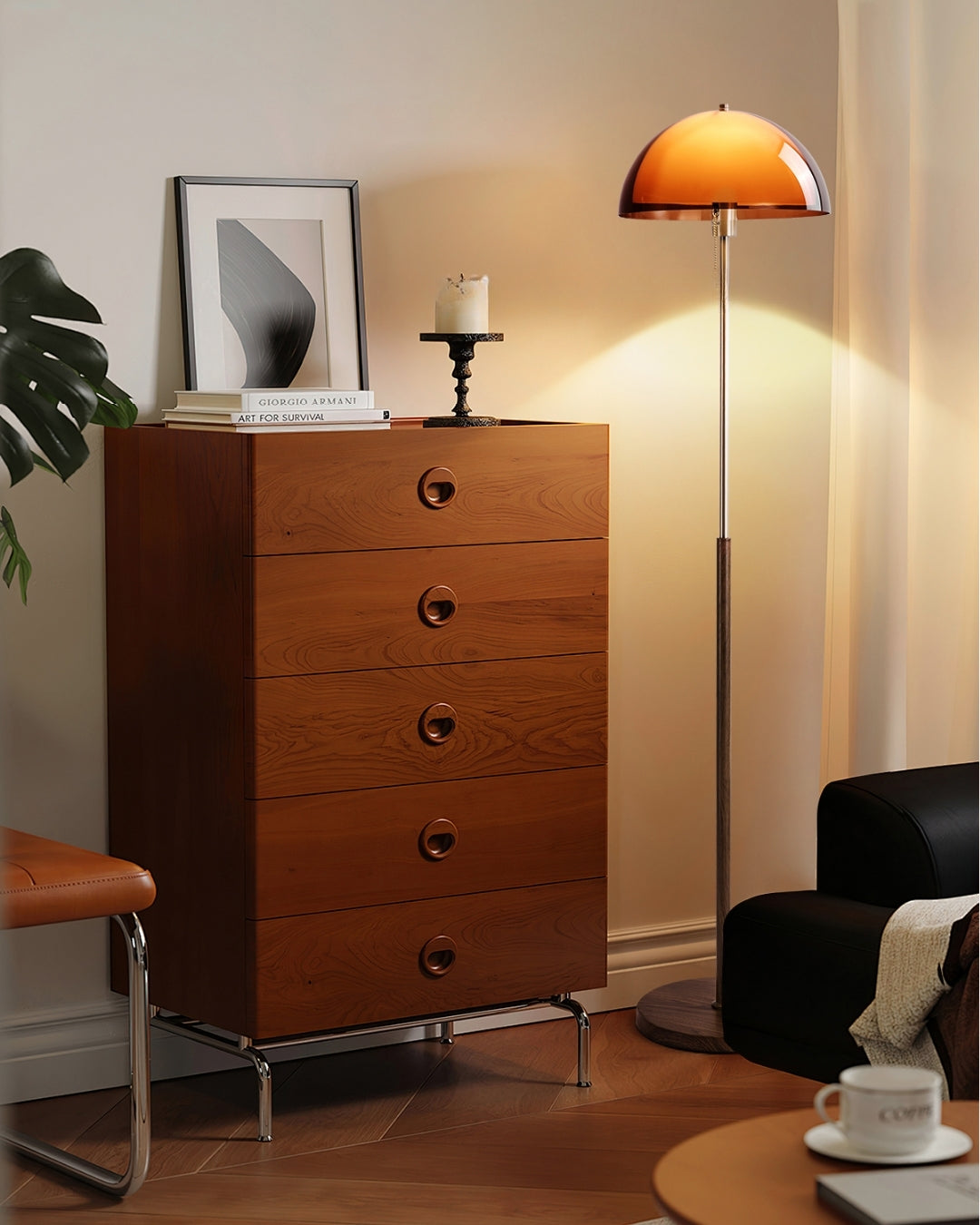 Dorothy Elegant Amber Lamp