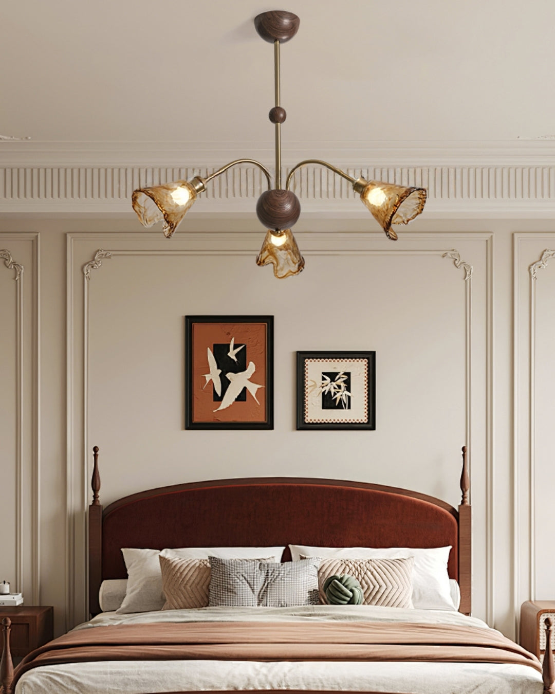 Ava Artistic Glass Pendant Light