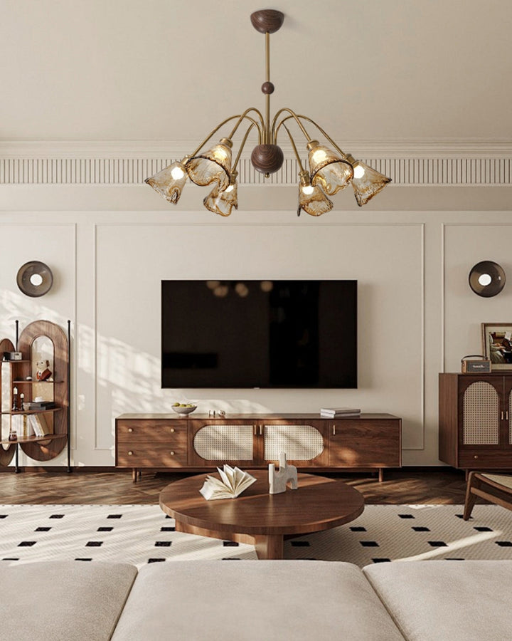 Ava Artistic Glass Pendant Light