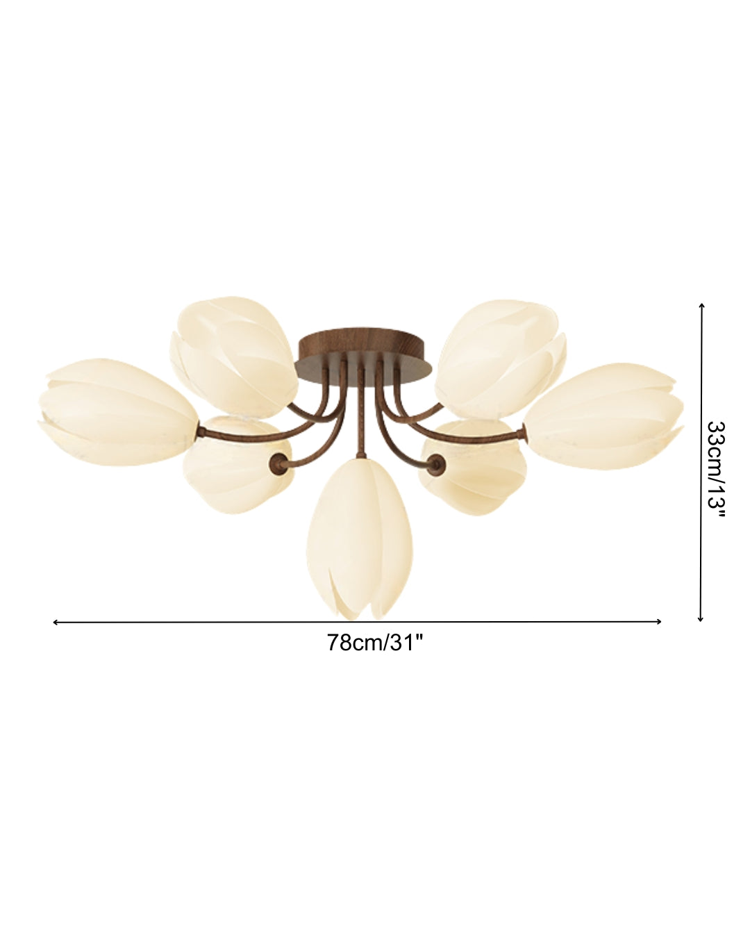 Aura Flower Ceiling Light