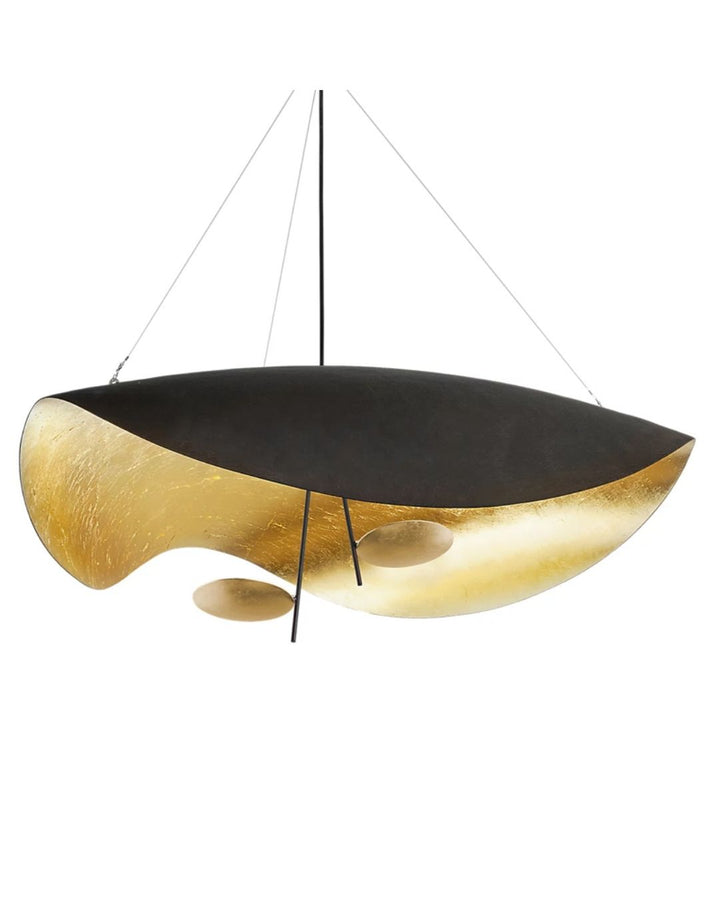 Lumis Gold Leaf Pendant Light