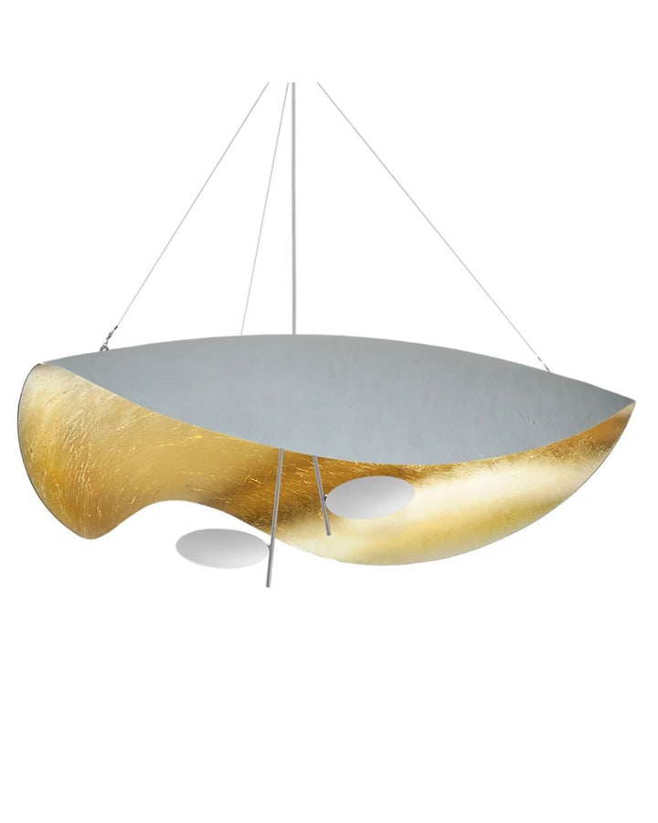 Lumis Gold Leaf Pendant Light