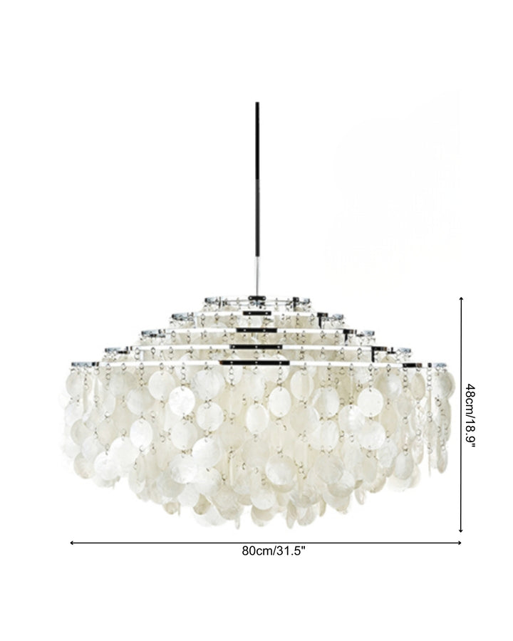 Serena Vintage Shell Pendant Light