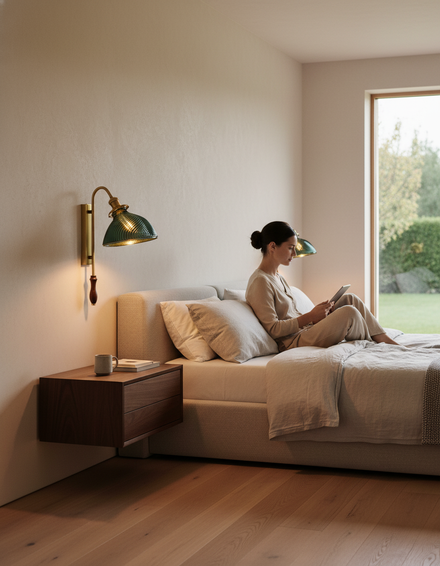 Aldous Luxury Glass Wall Light