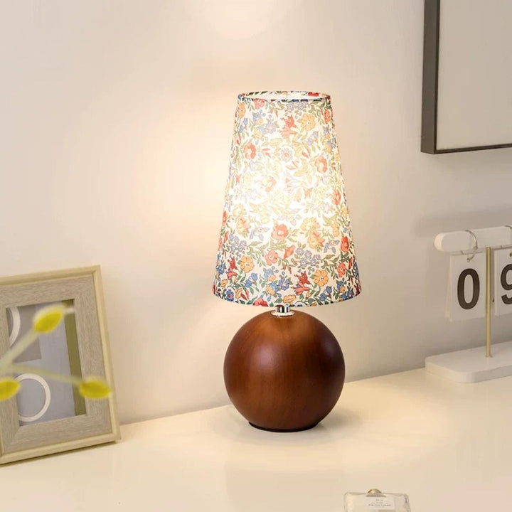 Yalen French Vintage Floral Table Lamp