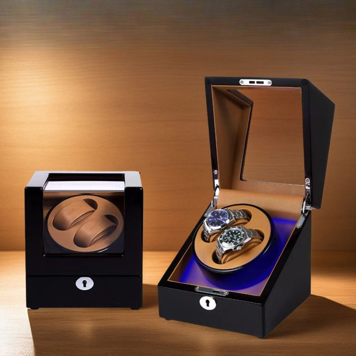 Dune Two‑Position Watch Winder Box