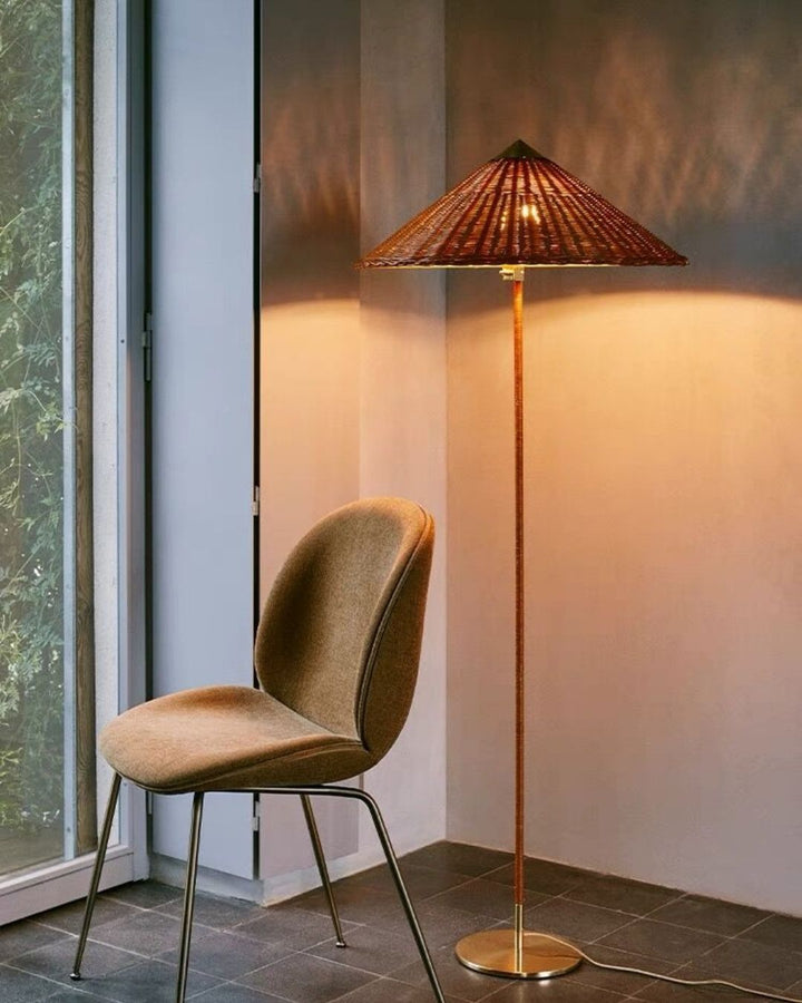 Evelyn Vintage Floor Lamp