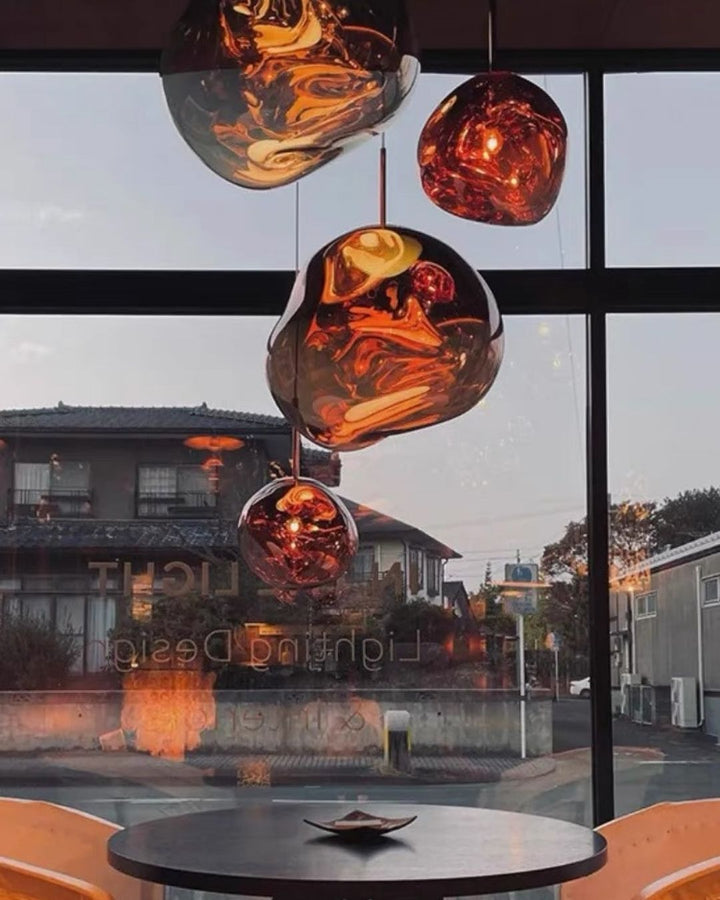 Adrian Melt Glass Pendant Light