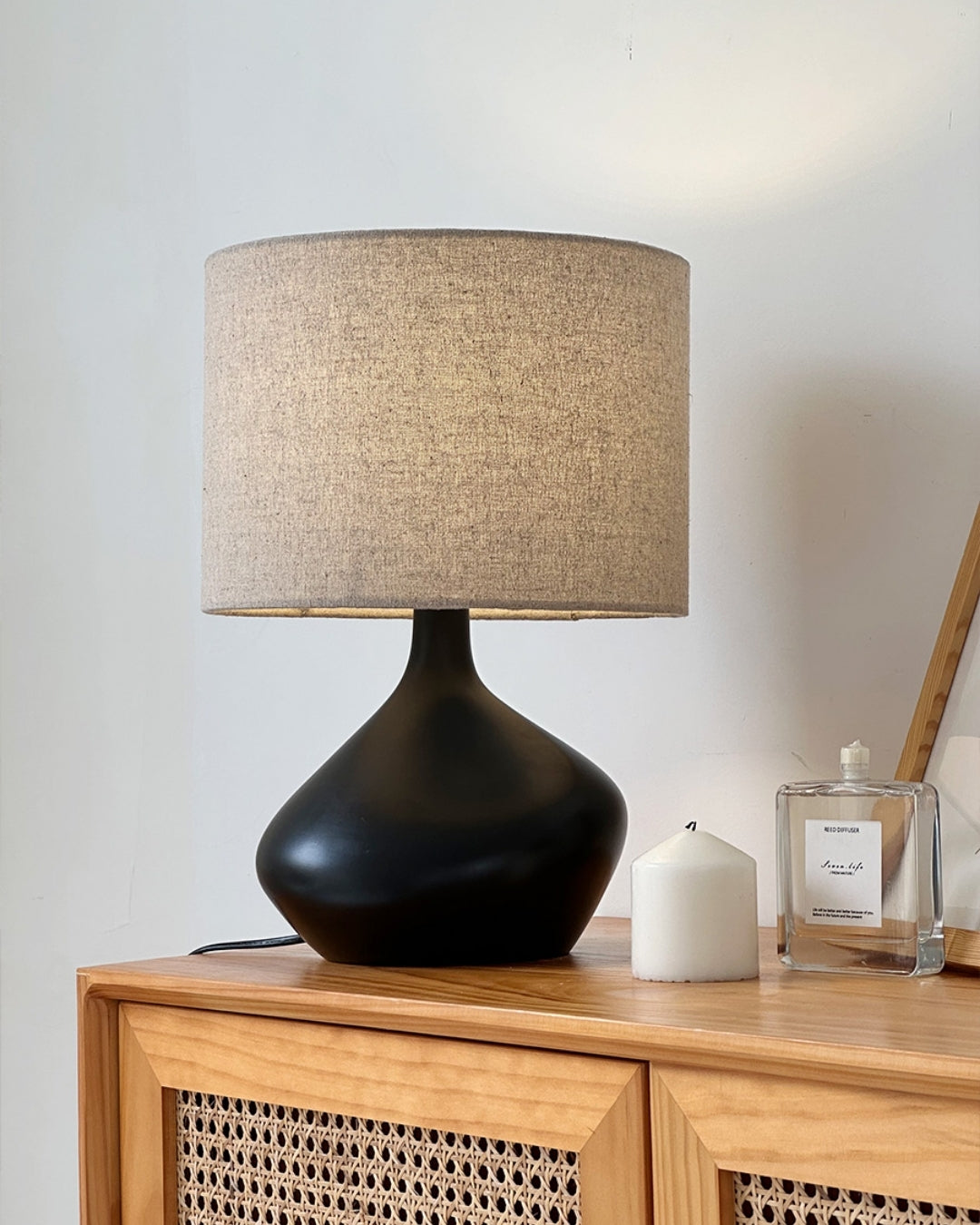 Zenith Vintage Resin Table Lamp