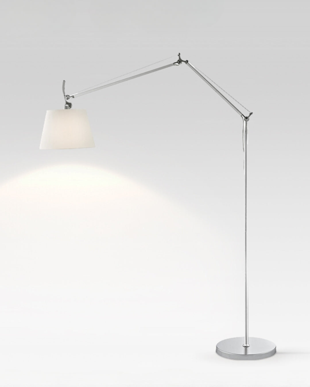 Kendall Adjustable Floor Lamp with Dual Arms