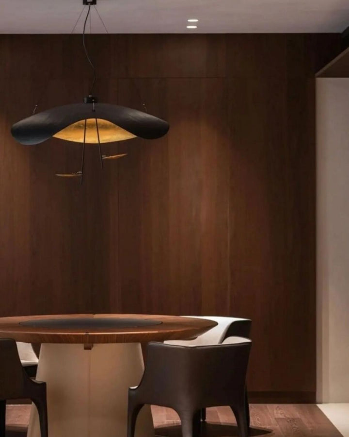 Lumis Gold Leaf Pendant Light