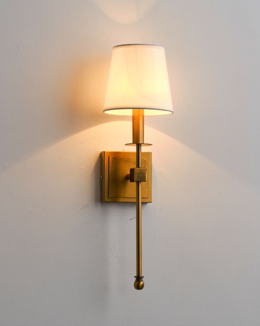 Nora Antique Copper Wall Light