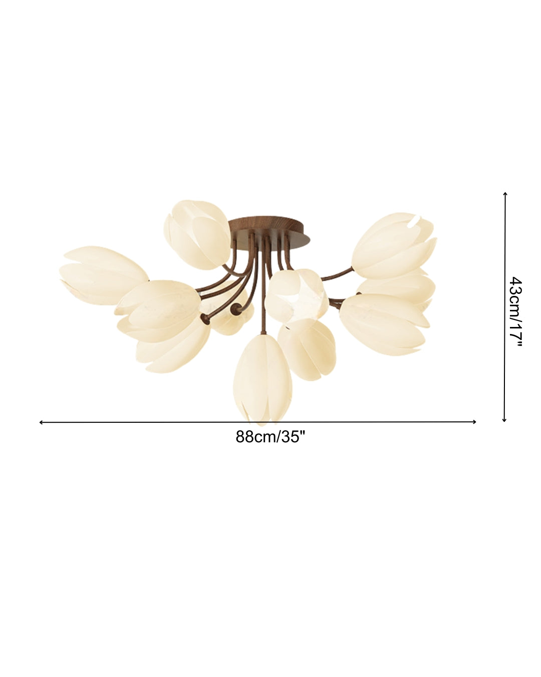 Aura Flower Ceiling Light