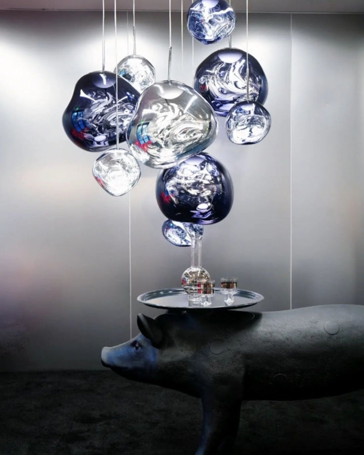 Adrian Melt Glass Pendant Light