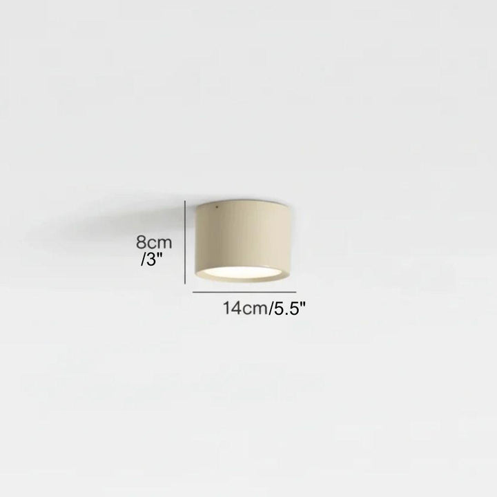 Kael Modern Round Surface Mount Ceiling Light