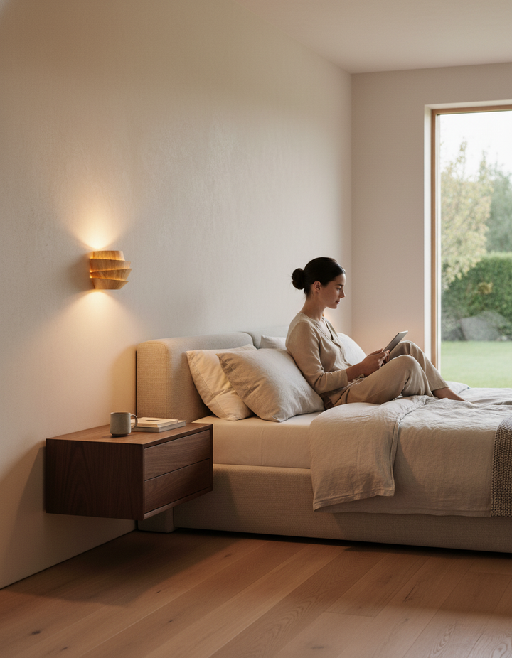 Emily Rustic Pinecone Wall Light