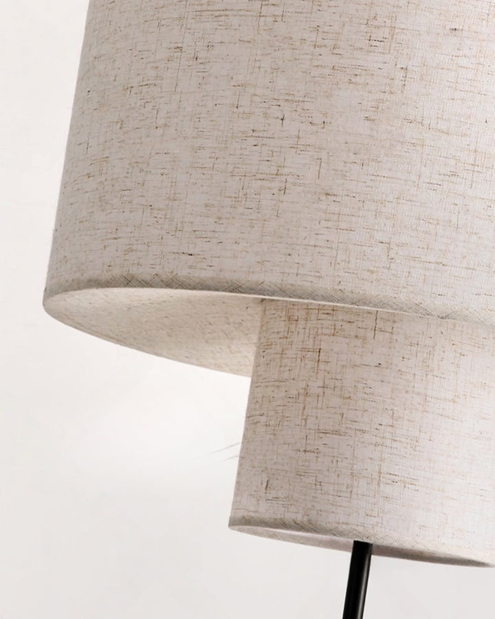 Casper Two‑Tier Fabric Pendant Light