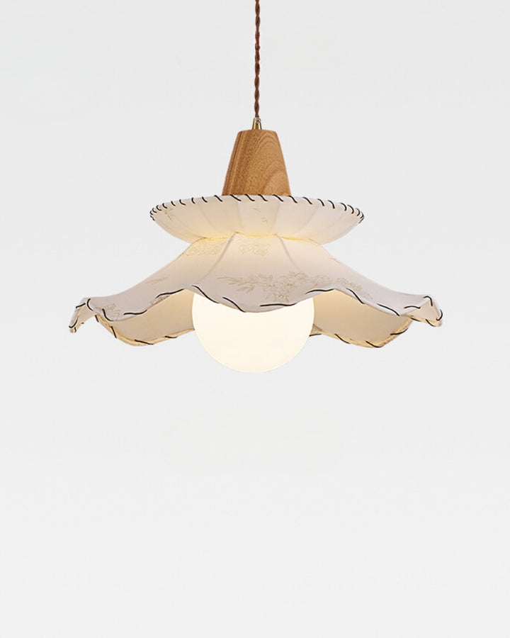 Rouje Vintage Fabric Pendant Light