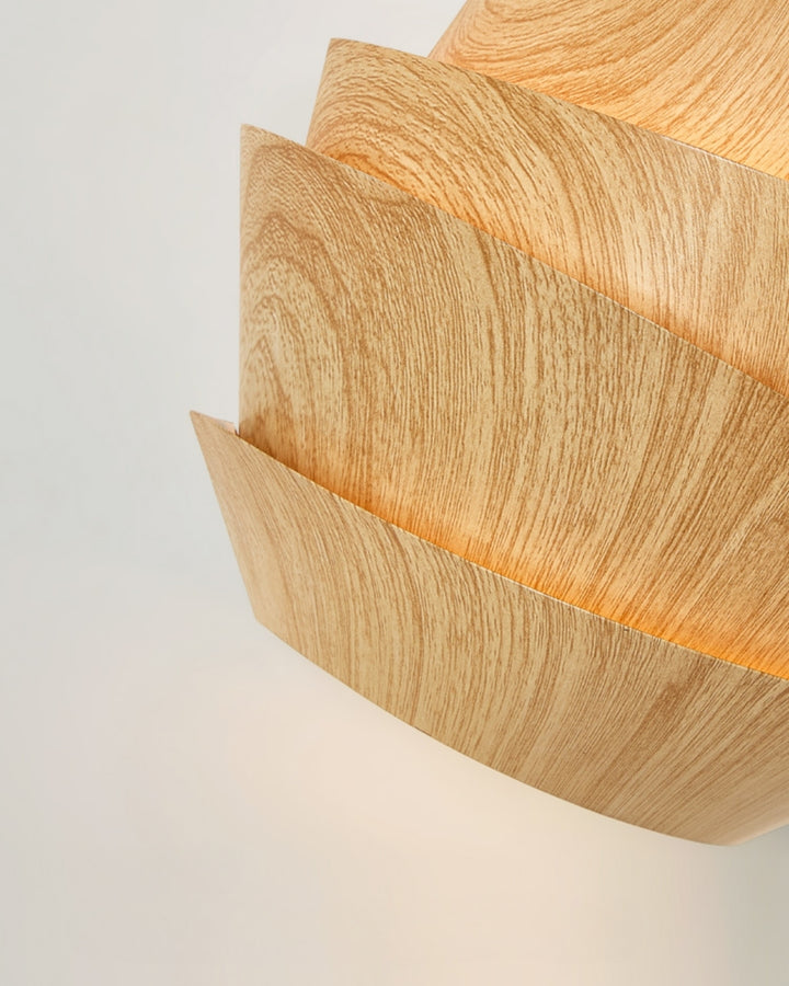 Emily Rustic Pinecone Wall Light