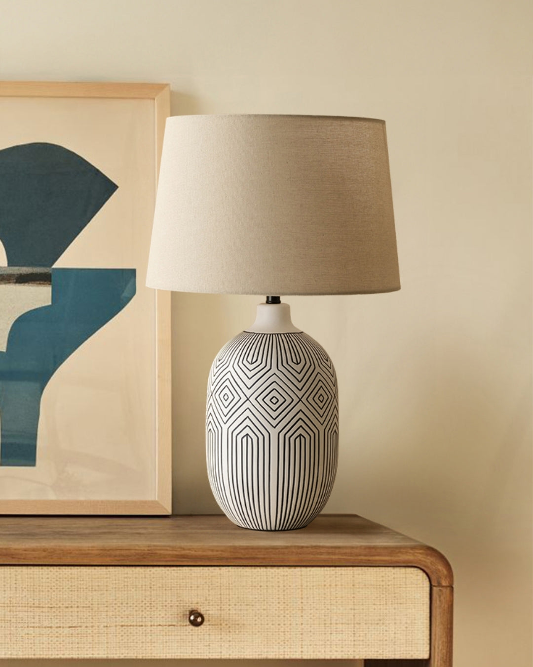 Elowen Handcrafted Ceramic Lamp