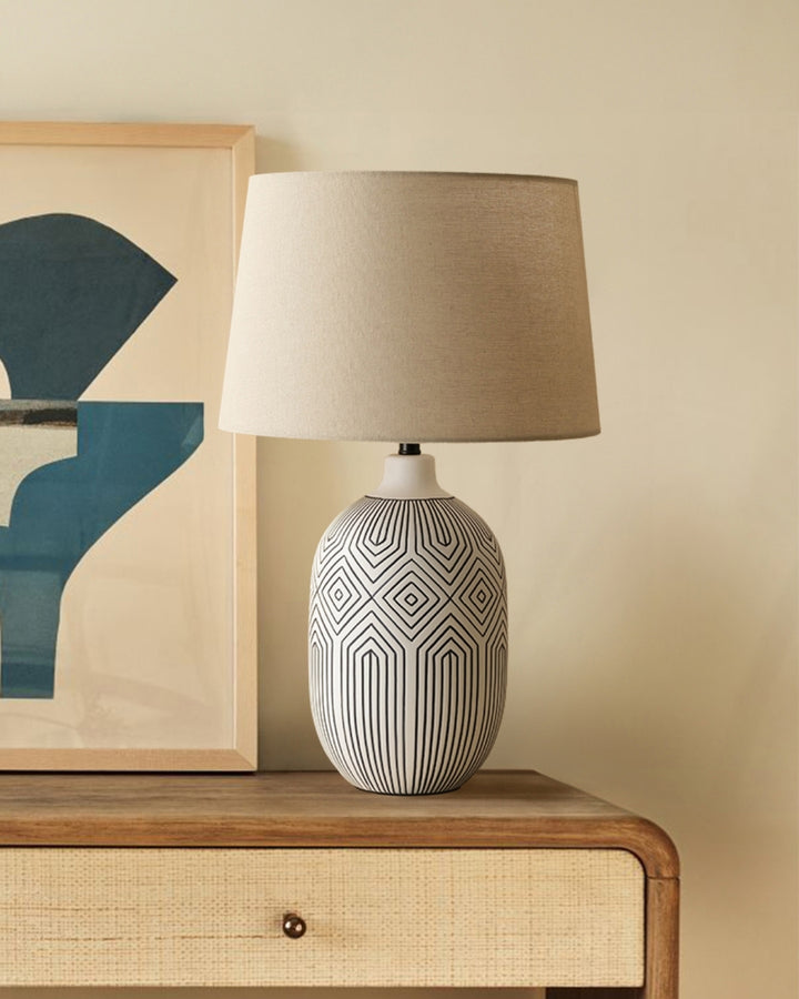 Elowen Handcrafted Ceramic Lamp