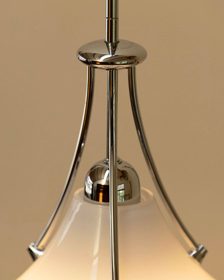 Luna Minimalist Glass Pendant Light