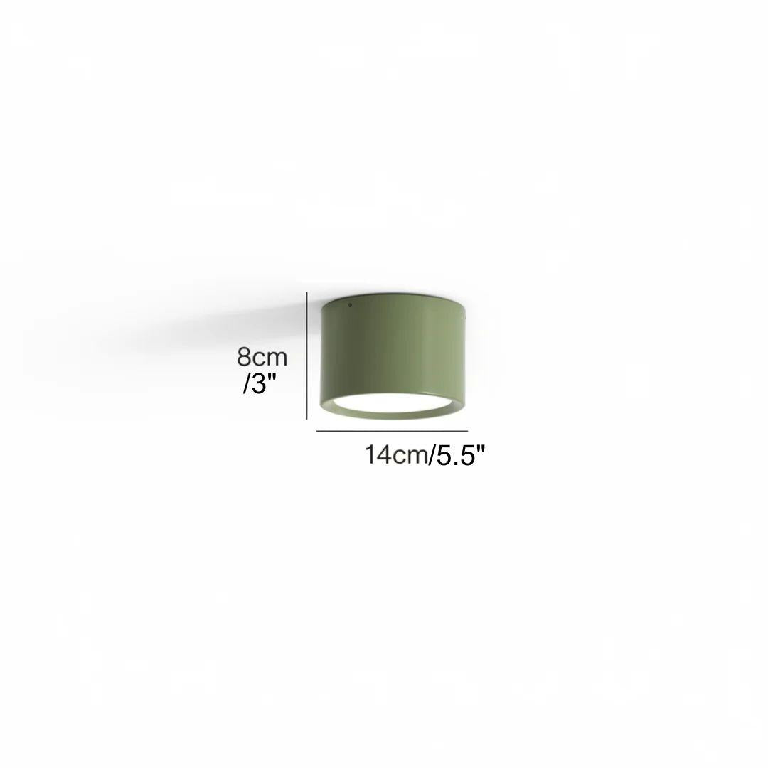 Kael Modern Round Surface Mount Ceiling Light