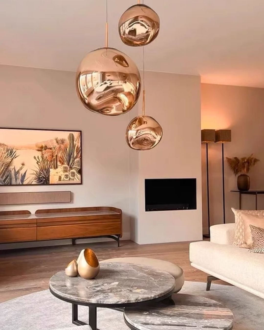 Adrian Melt Glass Pendant Light