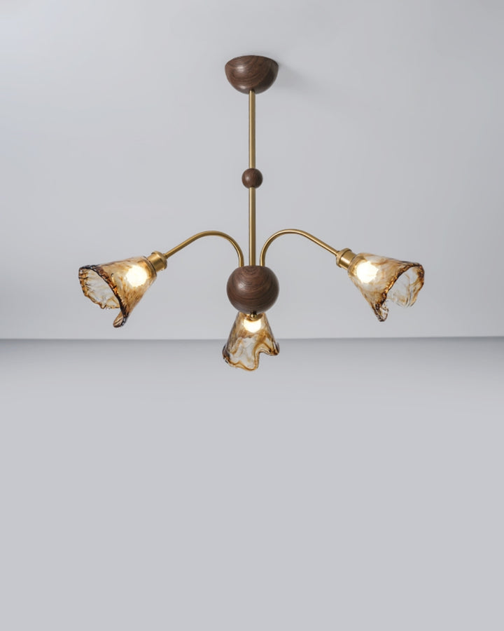 Ava Artistic Glass Pendant Light