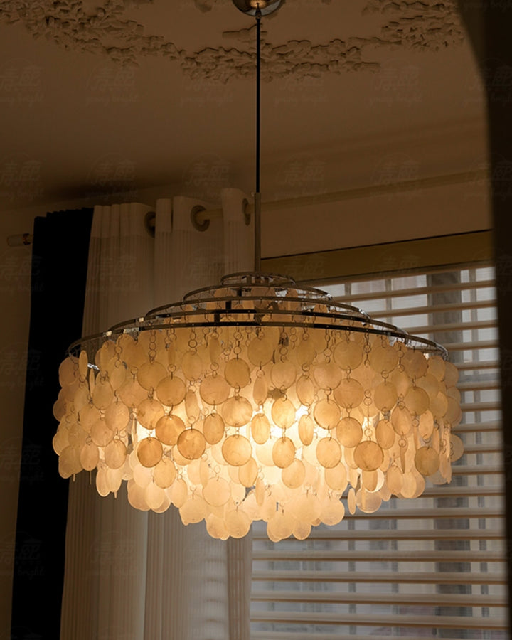 Serena Vintage Shell Pendant Light