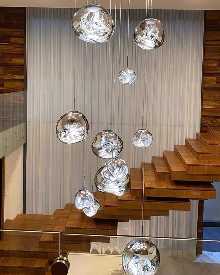 Adrian Melt Glass Pendant Light