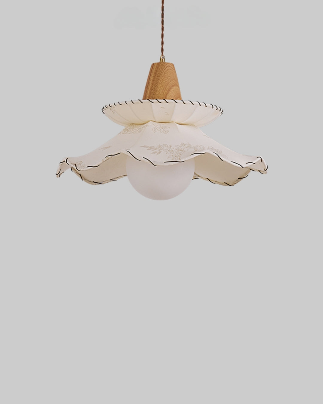 Rouje Vintage Fabric Pendant Light