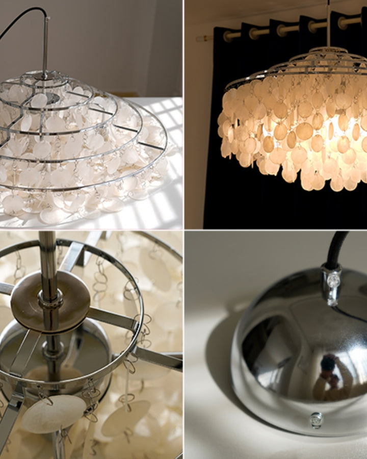 Serena Vintage Shell Pendant Light