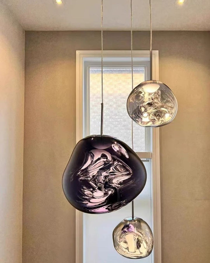 Adrian Melt Glass Pendant Light