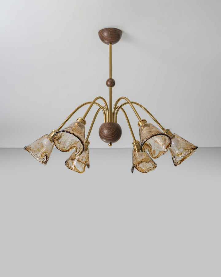 Ava Artistic Glass Pendant Light