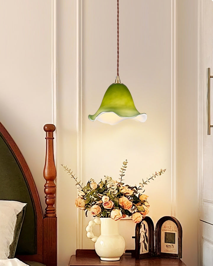 Evelyn Glass Pendant Light