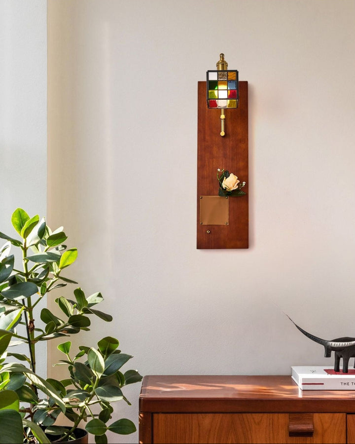 Piper Glass Magic Cube Wall Light