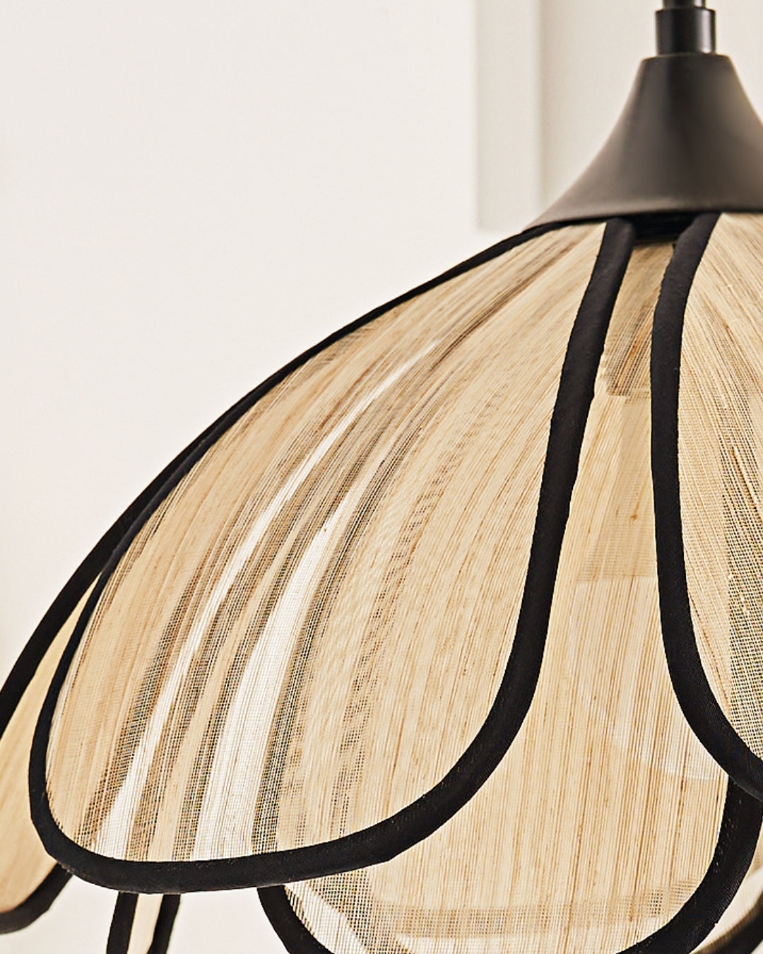 Maya Natural‑Fiber Wall Light