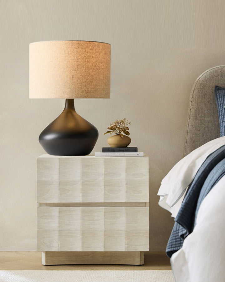 Zenith Vintage Resin Table Lamp