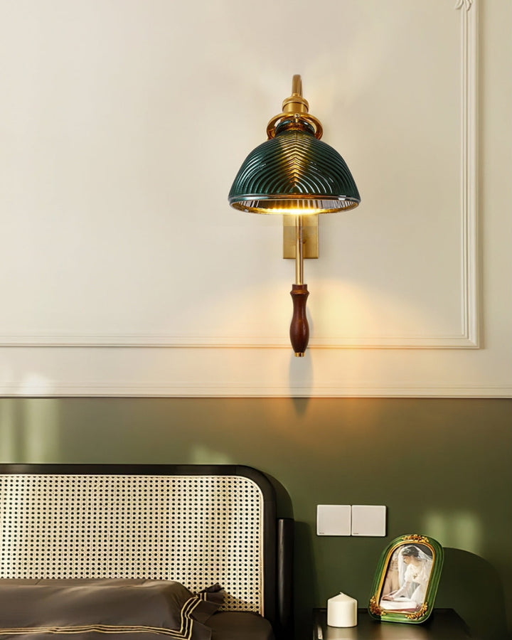 Aldous Luxury Glass Wall Light