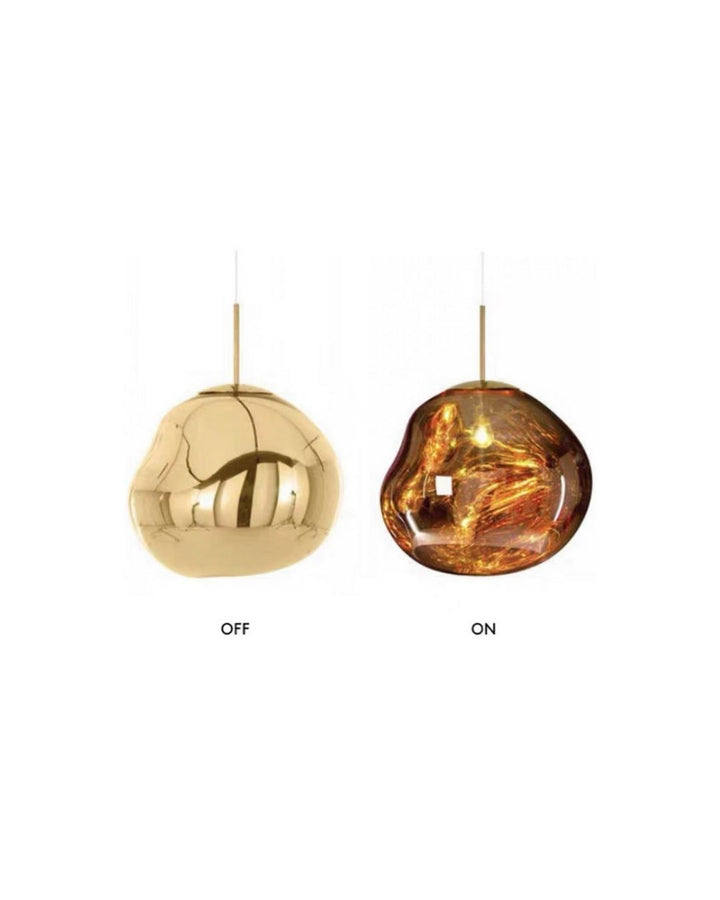 Adrian Melt Glass Pendant Light