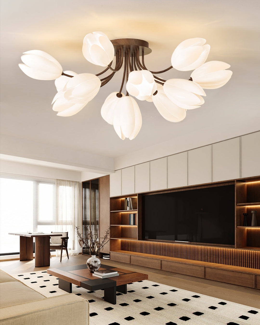 Aura Flower Ceiling Light