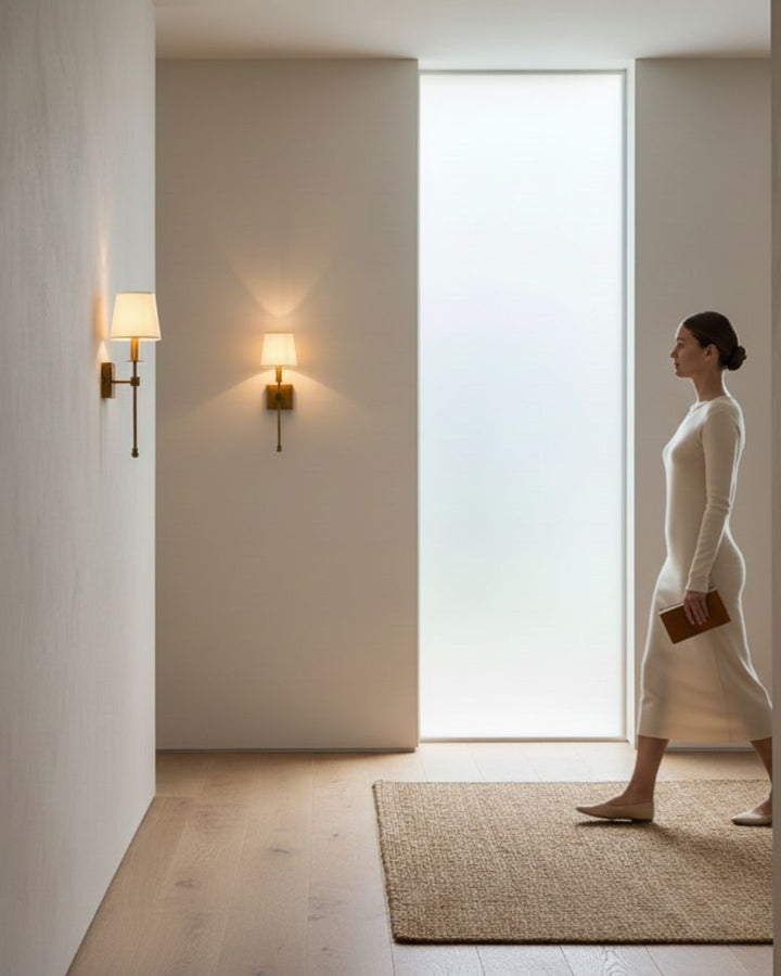 Nora Antique Copper Wall Light