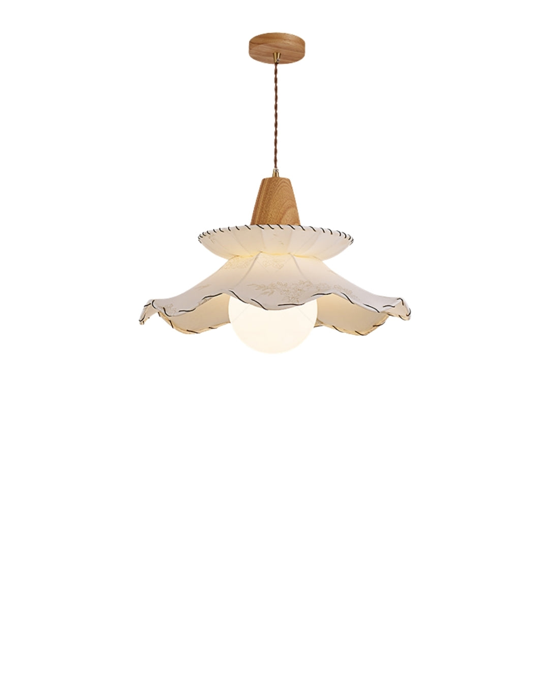 Rouje Vintage Fabric Pendant Light