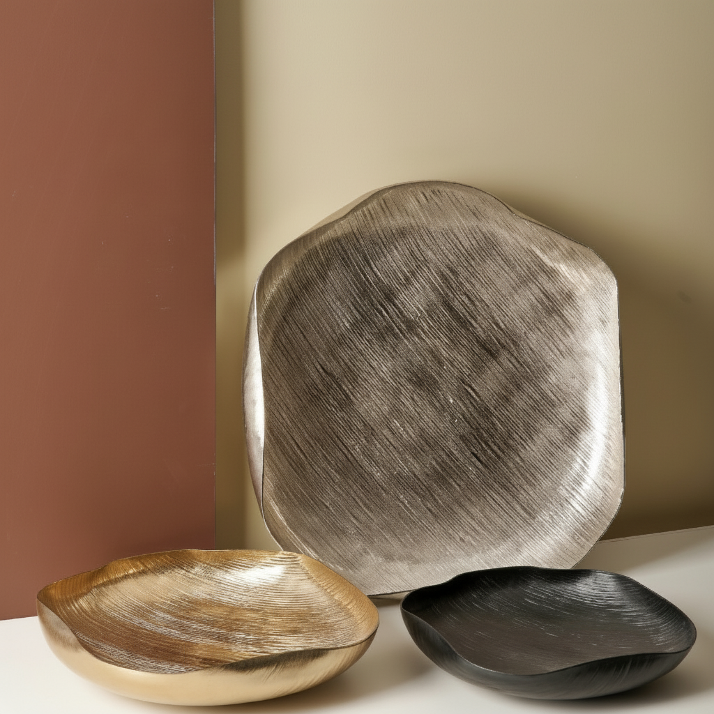 Arden Irregular Metal Decorative Tray