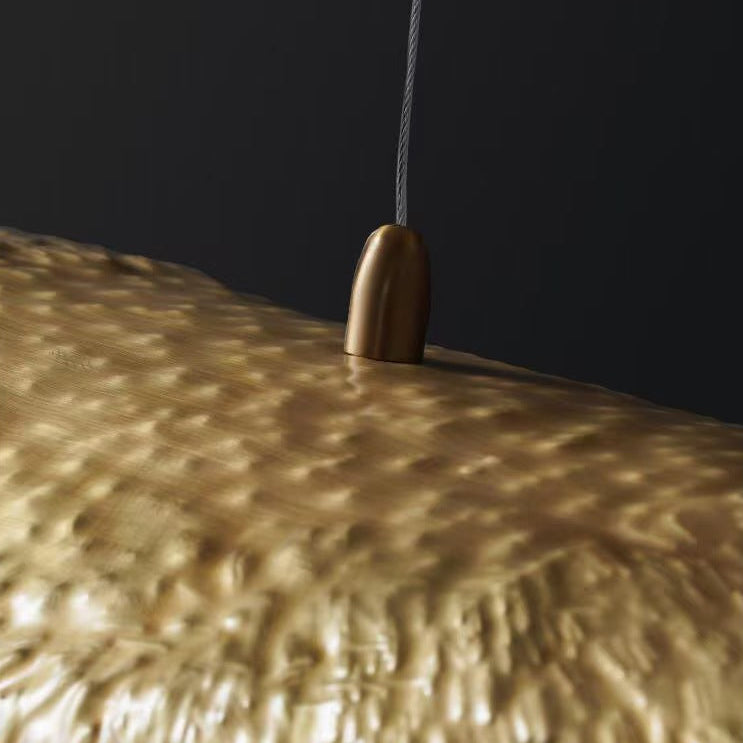 Numis Gold Leaf Pendant Light